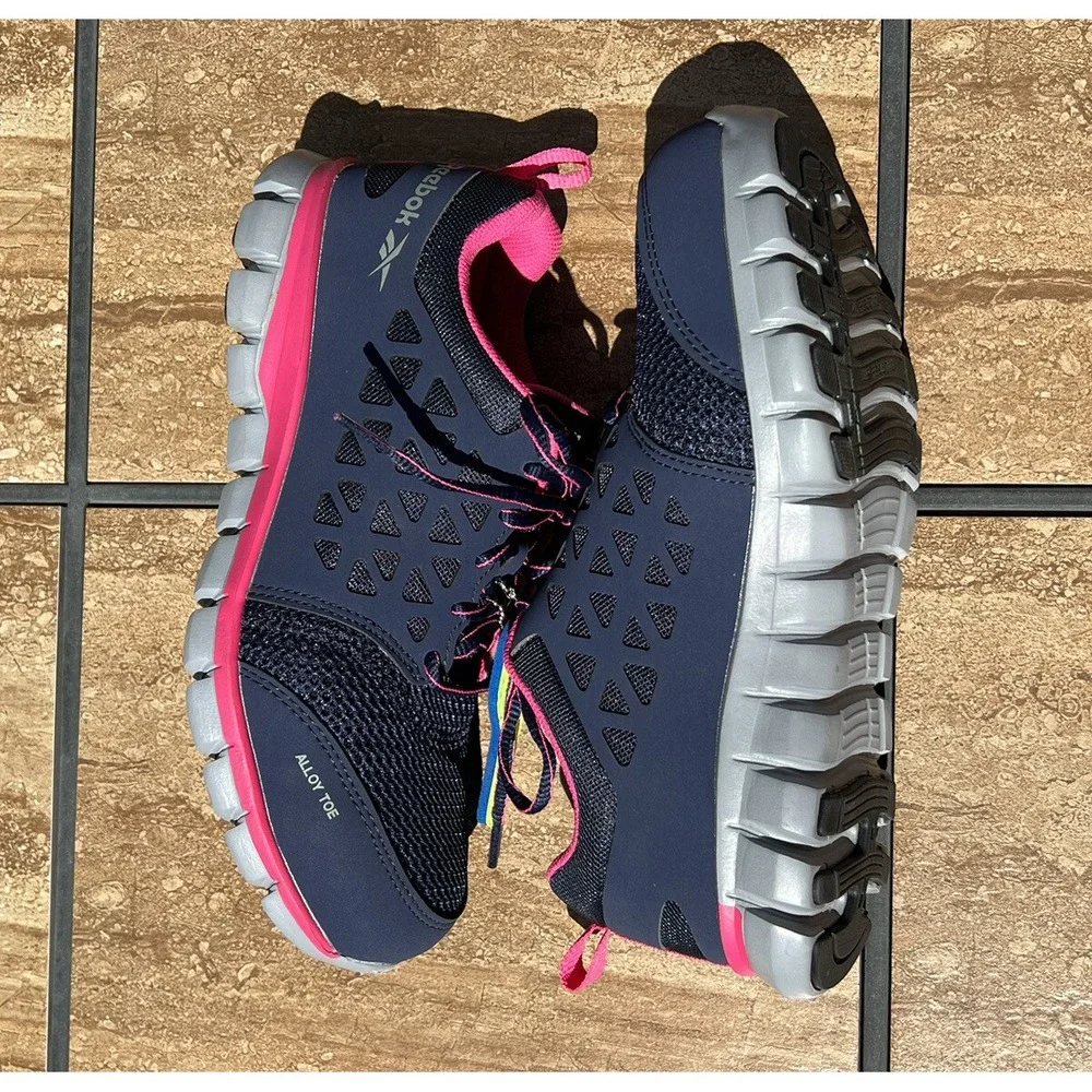 Reebok Work RB046 Women's Sublite Cushion Work‎ Alloy Safety Toe Shoe EH Rated